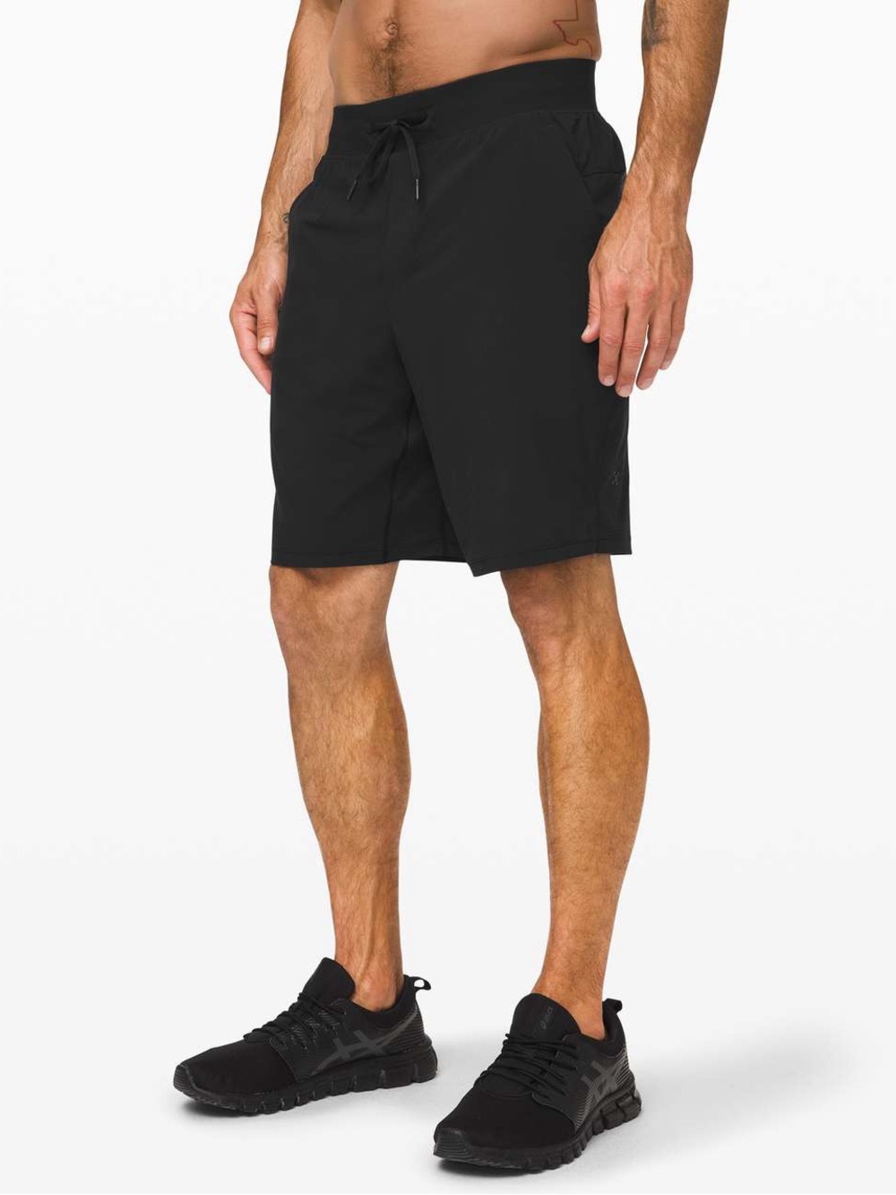 Lululemon Men's Black Performance Drawstring Shorts